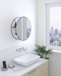 ✅ browse our daily deals for even more savings! Umbra Cirko Mordern Contemporary With Shelves Bathroom Vanity Mirror Reviews Wayfair