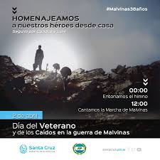 La guerra de las malvinas o guerra del atlántico sur (en inglés: Vigilia Del 2 De Abril Con Banderas De Argentina Voces Y Apuntes