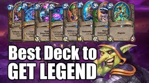 Over that time, he has achieved many high legend climbs and infinite arena runs. Best Hearthstone Deck To Get Legend With In Boomsday Expansion