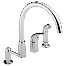 To illustrate, below you will find a random list of bathroom and kitchen faucets. P188900lf Sd Single Handle Widespread Kitchen Waterfall With Soap Dispenser