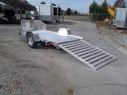 Pin On Open Motorcycle Trailer
