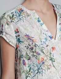 S m l xl 2xl 3xl 4xl 5xl collar_&_neckline: Floral Print Blouse Shirts Woman Zara United States Awesome Blouse Floral Print Tops Blouses Floral Print Blouses