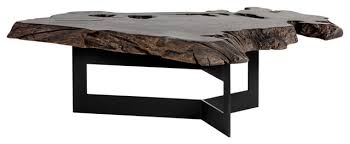 An angular stainless steel frame gives this. Sunpan Wyatt Coffee Table Rustic Coffee Tables By Hedgeapple Houzz
