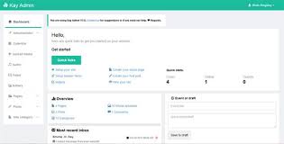 Kayadmin Laravel Admin Panel Frontend Template Installation Support Admin Panel Templates Frontend