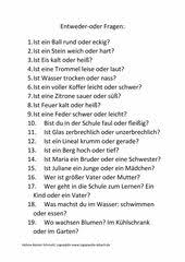 Ses Entweder Oder Fragen Sprache In 2020 Entweder Oder Fragen Sprache Fragen