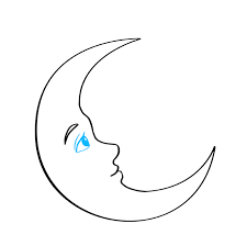 Sun and moon drawing png download 640 737 free transparent. How To Draw A Crescent Moon Really Easy Drawing Tutorial