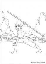 Exactly, different, good, fine, best, perfect, amazing avatar aang coloring page. Avatar The Last Airbender Coloring Pages On Coloring Book Info