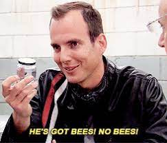 He then tries to take the idea and run with it, claiming people who buy bees as gifts or for their honey. Best Gob Bees Gifs Gfycat