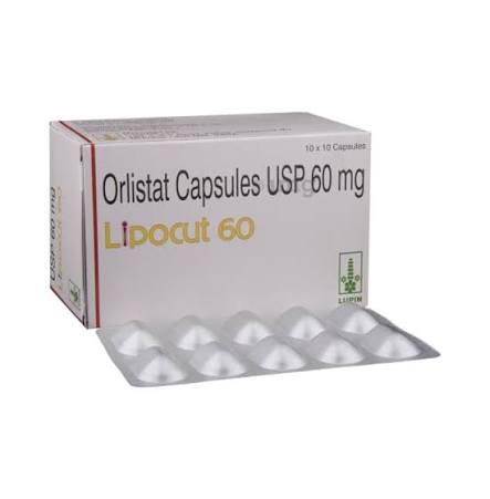 Orlistat 60 mg Capsule, 10 Capsules In 1 Strip, Treatment: Treating Obesity at ₹ 359/strip in Mumbai