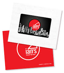 Uno gift cards are valid at: Gift Cards Ian S Pizza