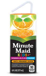 Kids Orange Juice Kids Juice Drinks Minute Maid
