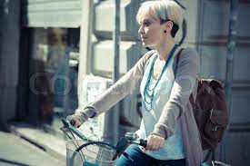 To infuse your short style with hipster elements, perfect the art of carelessness. Beautiful Young Blonde Short Hair Stock Image Colourbox