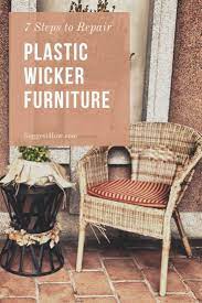 Repair Plastic How To Repair Plastic Wicker Furniture Wicker Furniture Repair Resin Wicker Patio Furniture Wicker Furniture