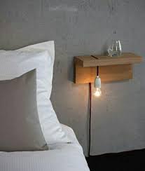 5 Favorites Bedside Shelves In Lieu Of Tables Remodelista Minimalist Bedside Table Floating Shelves Diy Home Decor
