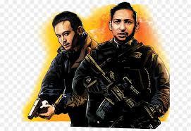 Zizan razak, shaheizy sam, raline shah and others. Police Cartoon