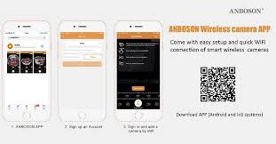 Download Anboson Wireless Camera App To Achieve Wifi Connectivity Of Home Depot Smart Cameras With An Easy And Quick Conn Wireless Camera Smart Camera Wireless