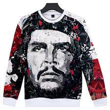 Aikooki Высокое качество Горячая Распродажа Che Guevara o-образный вырез  для мужчинженщин Модный повседневный без кепки Свитшот 3D принт пуловер  уличная одежда Топ | AliExpress