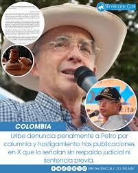 La denuncia argumenta que estas afirmaciones atentan contra la dignidad, el  honor y la honra del exmandatario, y que representan un patrón de  persecución política. La firma jurídica asegura que esta conducta
