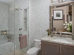 The vanity without cabinet can make a small bathroom feels much wider. 30 Small Bathroom Before And Afters Small Bathroom Remodels Hgtv