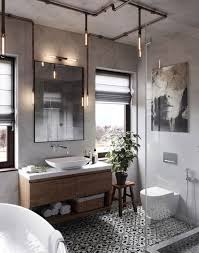 30 Remarkable Industrial Style Bathrooms Design Ideas Pinzones In 2020 Industrial Bathroom Decor Industrial Style Bathroom Industrial Bathroom Design