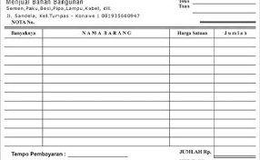 Berikut ini contoh nota pembelian barang yang bisa digunakan untuk unit usaha anda. Contoh Nota Percetakan Word Cara Golden