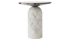 Martini Side Table With White Marble Base Reviews Cb2 Side Table Marble Side Tables White Marble