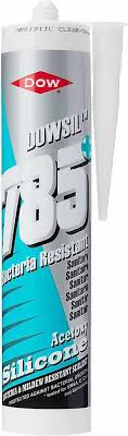 Dow 785 Clear Corning Bacteriostatic Silicone Sealant 310ml