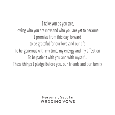 Wedding Vows Personal Secular Snippet Ink Wedding Vows Examples Best Wedding Vows Modern Wedding Vows