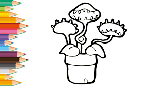 Drawing And Coloring For Kid Venus Flytrap Lovely Kids Youtube Thicker material has wider folds that are usually less visible. drawing and coloring for kid venus flytrap lovely kids