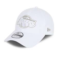 Los angeles lakers nba basketball purple tie back scrub cap, nurse hat, surgical cap. 9forty La Lakers Metallic Logo Kappen In Weiss New Era Cap