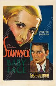 Baby Face (1933) Drama Barbara Stanwyck & George Brent DVD Public domain  film