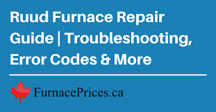 There are two basic types of ruud furnaces: Ruud Furnace Repair Guide Troubleshooting Error Codes More