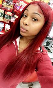 Black And Red Hair Styles Men Pin By Bougiecee On Hair Red Hair Color Straight Hairstyles Burgundy Hair