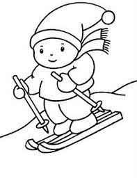 Esos Locos Bajitos De Infantil Deportes Dessin Bonhomme Coloriage Coloriage Hiver