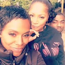 Well, well my heart twin is celebrating a birthday today! The world is  better because you're in it. Hope your birthday has been everything you've  desired and more @trinabraxton1! ——————————— Photobombed by @
