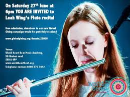 Leah Wing's Flute Recital 27th June