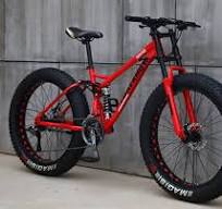 Kcolic Mountain Bike 24/26" Bici Per Adulti Fat Tire Bike 21 Velocità Telaio Acciaio Carbonio Doppia Sospensione Completa Doppio Freno Disco : ...