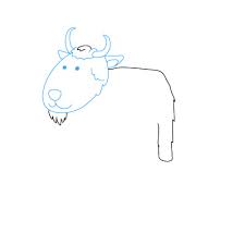 Jeden tag werden tausende neue, hochwertige bilder hinzugefügt. Ziege Zeichnen Lernen Schritt Fur Schritt Tutorial Zeichnen Leicht Gemacht