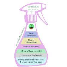 4 Diy Moisturizing Sprays For Natural Hair Natural Hair Kids