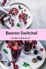 Switchel Mit Beeren Ein Tolles Sommerliches Erfrischungsgetrank Alkoholfrei Einfacher Nachtisch Lebensmittel Essen