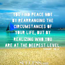 Spiritual quotes on everyday power blog! Seeking Peace Quotes 17 Quotes About Finding Inner Peace Success Dogtrainingobedienceschool Com