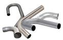 Mandrel bent exhaust