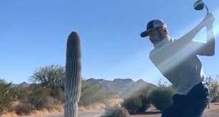 Management at the golf club say the men snuck alcohol in. Authorities Looking For Golfer Who Purposely Hit Protected Cactus Swingu Clubhouse