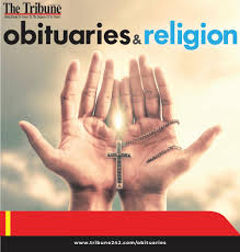 01162025 OBITUARIES by tribune242