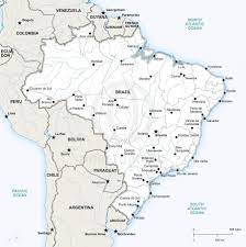 A student may use the blank map to practice locating these political and physical features. Vector Map Of Brazil Political One Stop Map