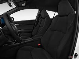 Lows slothful acceleration, tight rear seat space, limited cargo room. 2018 Toyota C Hr Pictures Front Seat U S News World Report