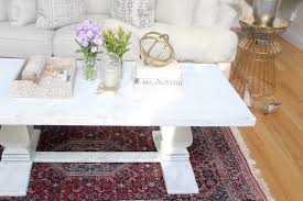 How To Distress A Shabby Chic Coffee Table The Easy Way Glitter Inc Black paint gave it an updated, dignified look, while light distressing.