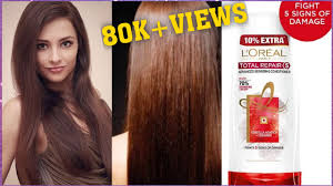 The hair serum is the form of liquid. L Oreal Total Repair 5 Conditioner Review In Hindi By Ddaily Review