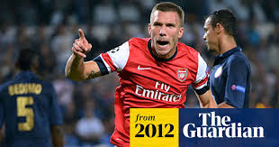 News von und mit lukas podolski. Arsenal Look To Lukas Podolski To Deliver In Test At Manchester City Arsenal The Guardian