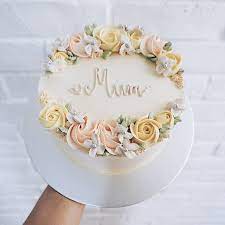 There are too many birthday cakes with the name downloads which you can. Just For Mom A Rustic Floral Wreath Cake Birthday Cake For Mom Mom Cake Birthday Cake Decorating